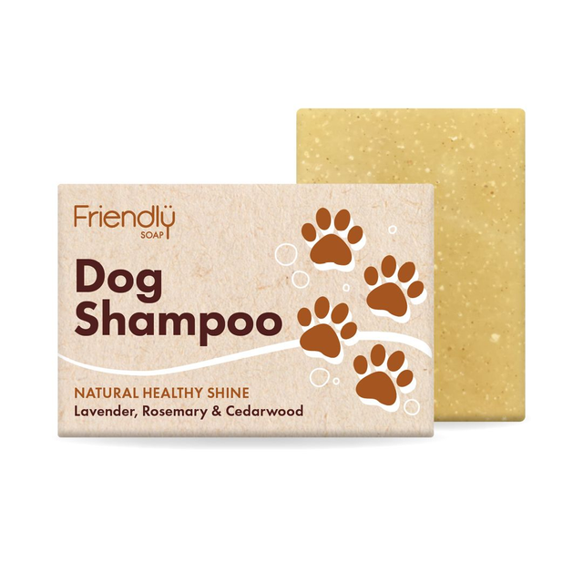 Dog Shampoo soothes sensitive skin, reduces itching, and promotes a soft, fresh-smelling coat