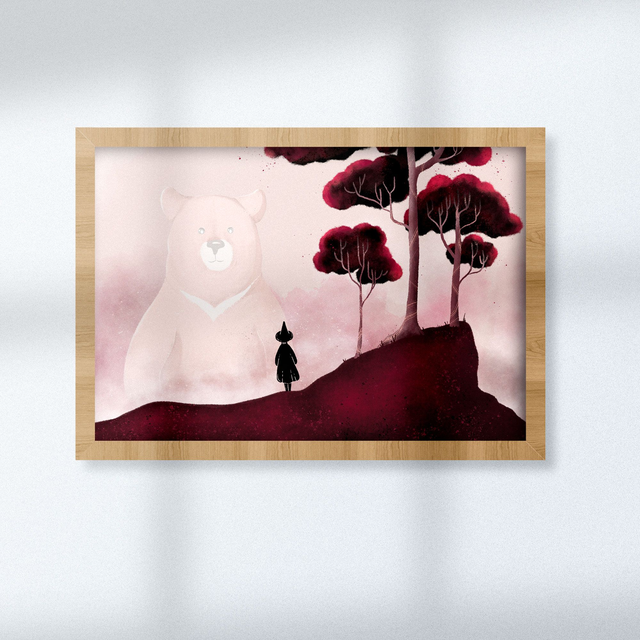 "La rencontre" Affiche A4 ou A3