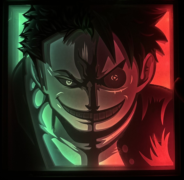 One piece 3 Luffy Zorro