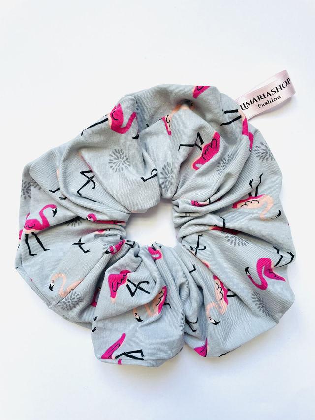 Flamingo Scrunchie