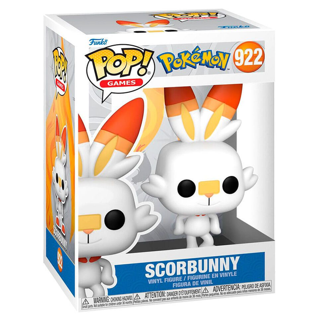 Funko - Pokemon Scorbunny 9 cm POP!