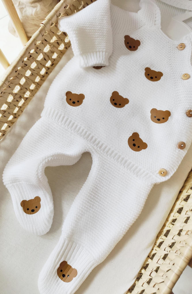 Ensemble en tricot Ourson 🐻