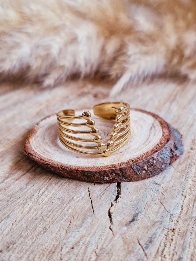 Bague "Victoire" - Modèle doré