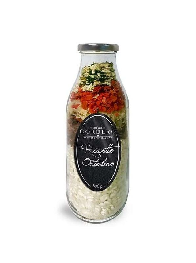 Riso Cordero - Bottiglia Risotto Ortolano 300g