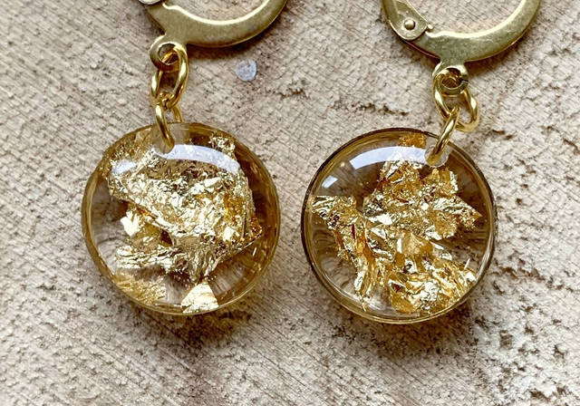 Boucles d'oreilles dormeuses