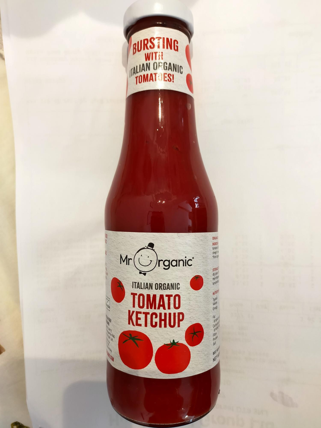 Organic Tomato Ketchup 480g (Mr Organic) 29044