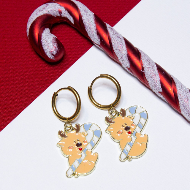 Jelenček s sladkorno palčko