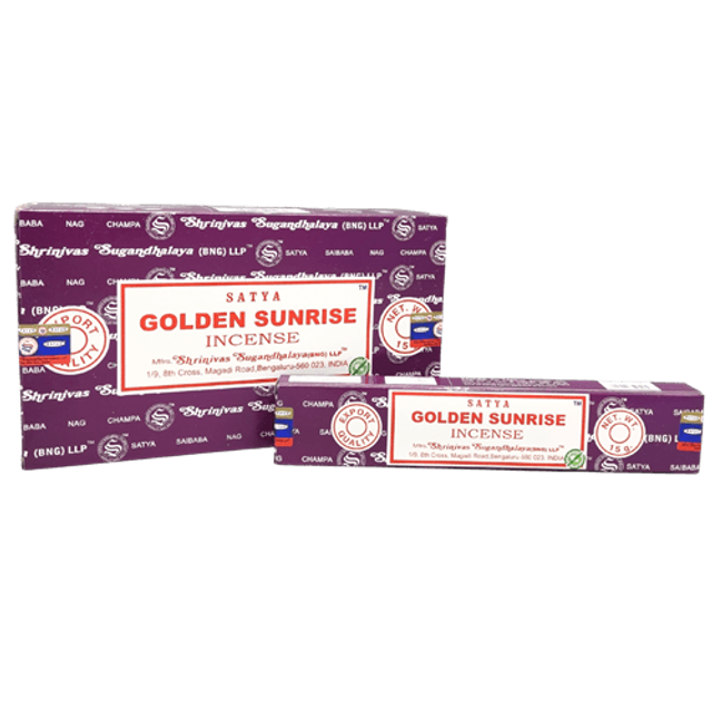 Encens bâton Satya Golden Sunrise
