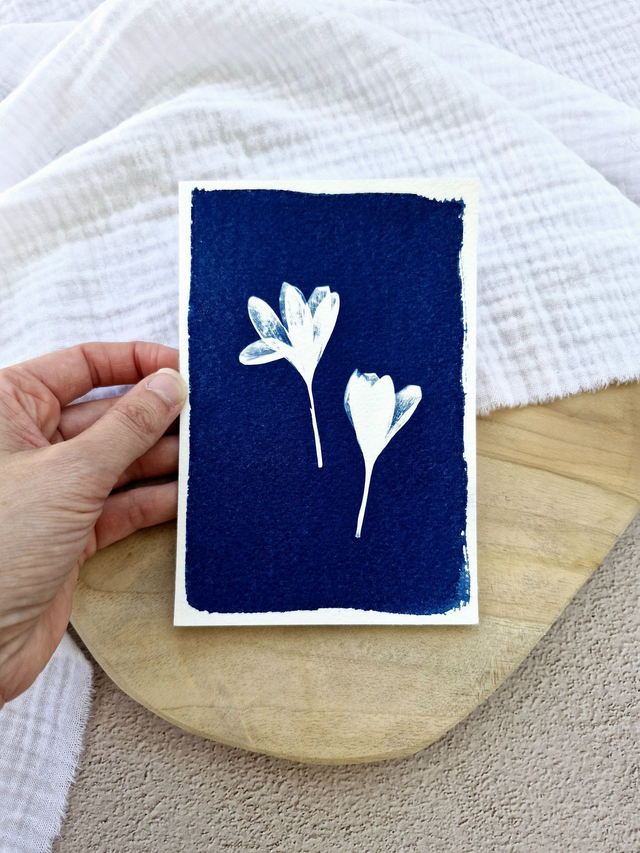 Mini CyanÔ - Carte - Crocus #2