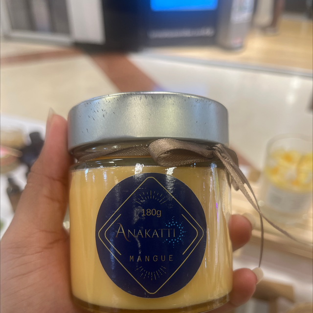 Grande bougie mangue 