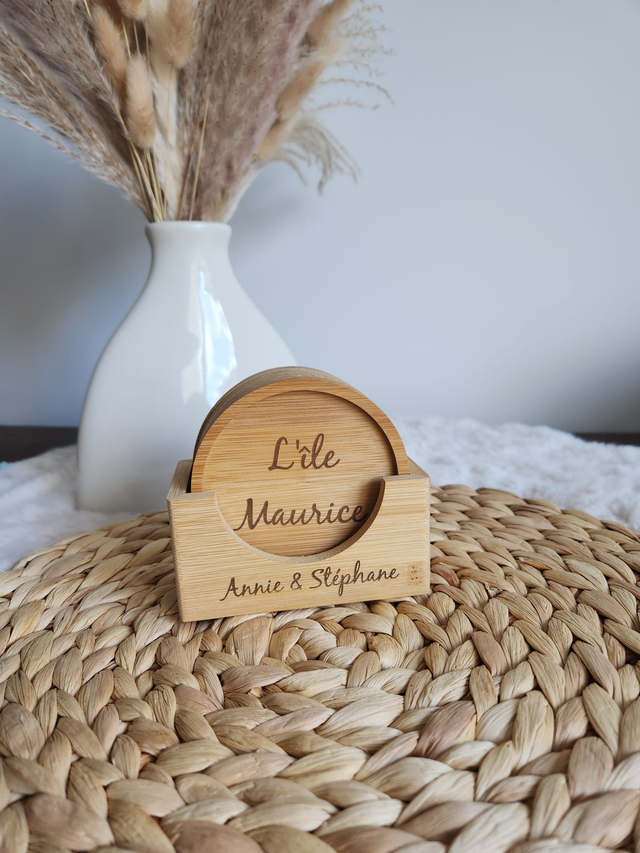 Sous Bocks personnalisés x6