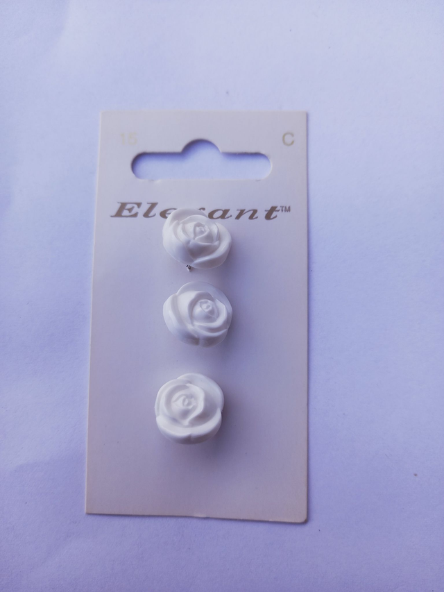 Knoop 014 (Elegant)  Roos Wit