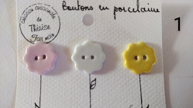 Petites fleurs (par 3)