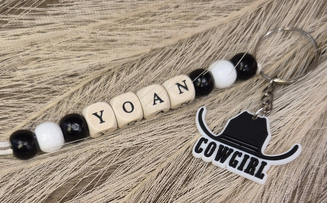 Porte-clé &quot;thème ranch&quot;