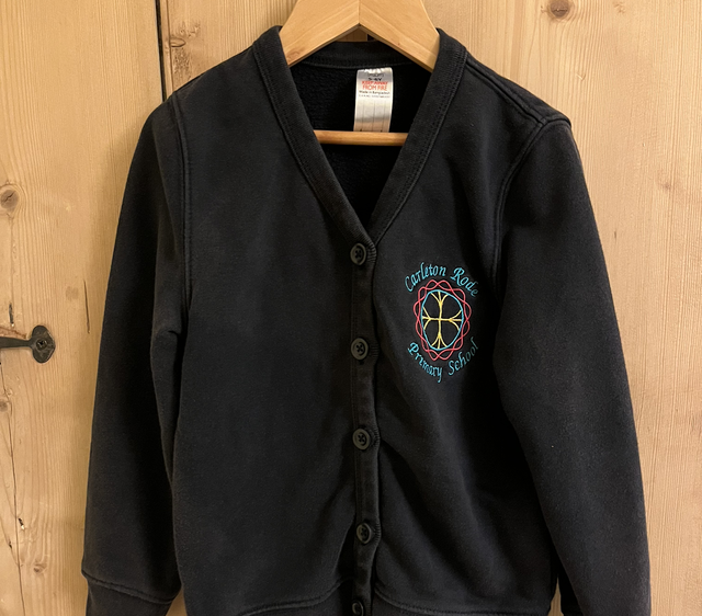 School Logo Cardigan 5-6 years