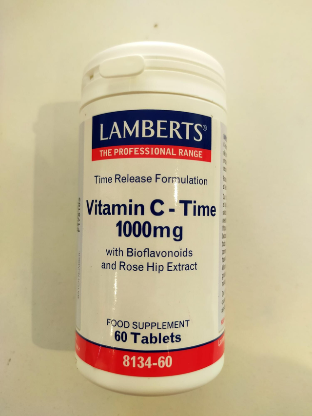 Time Release Vitamin C 1000mg 60 tablets 38134-60 