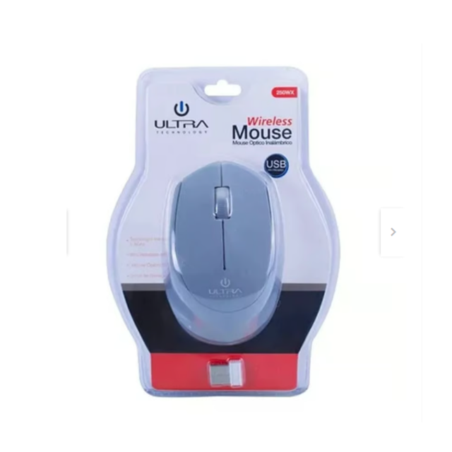 Mouse Inalambrico Ultra \ Plomo