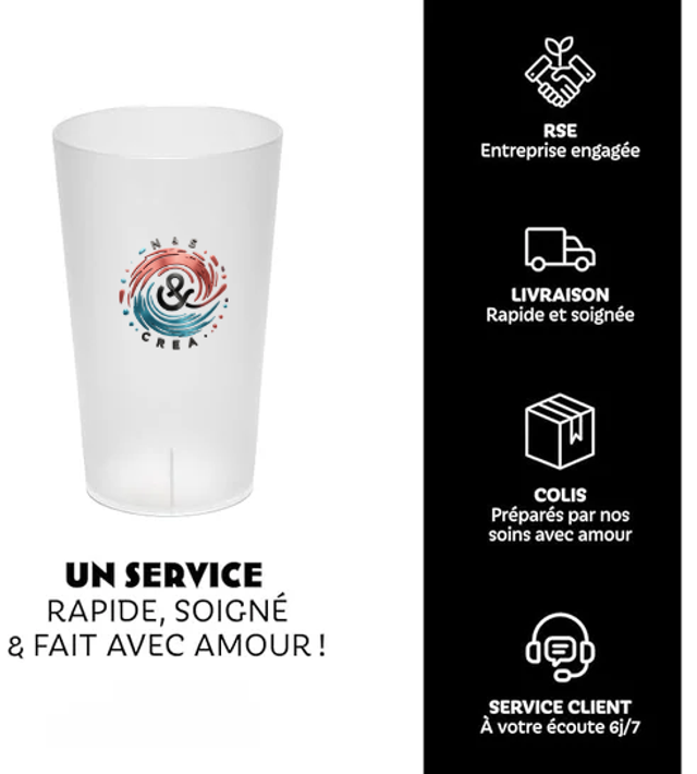 ECO CUP 25CL/33CL A PERSONNALISER