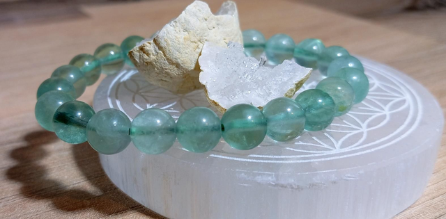 Bracelet Fluorine Verte