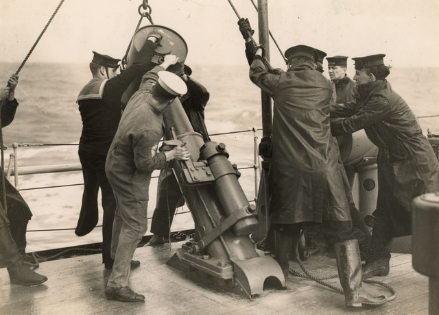 Navy submarine chasers, c.1930
