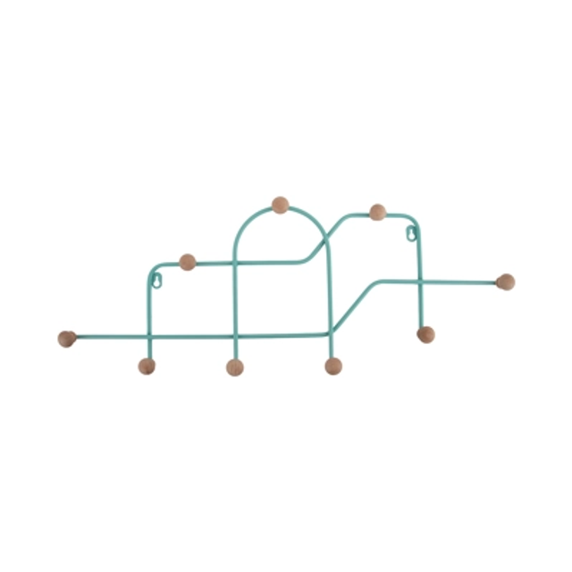 Kapstok Maze Turquoise 