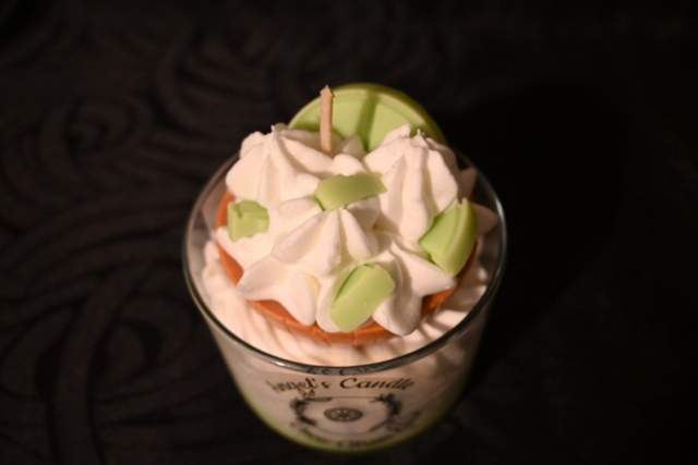 Bougie Zeste des Tropiques – Coco Citron Vert, Soleil en Cire