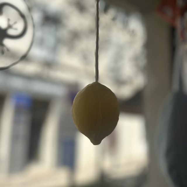 Savon corde citron jaune 🍋 