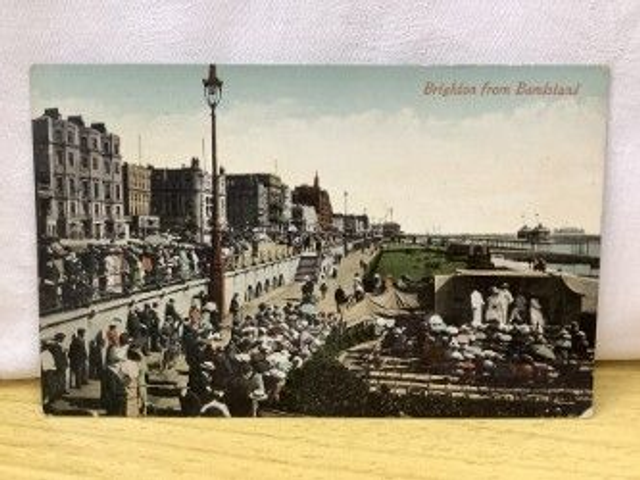 Brighton from Bandstand, Sussex, Posted 1912 Valentine&#039;s Series Postcard. Our Ref No.R66 £2.25