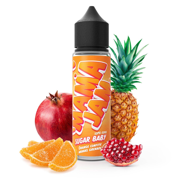 Mama Jam Orange confite Ananas Grenade