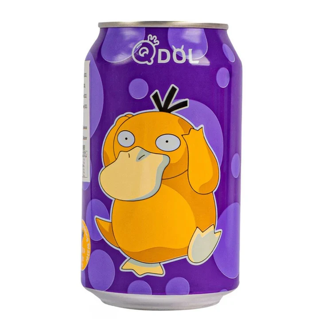 Qdol Psyduck Grape - Bevanda Gassata all'Uva 330 ml