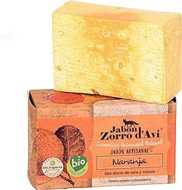 Jabón de naranja ecológico