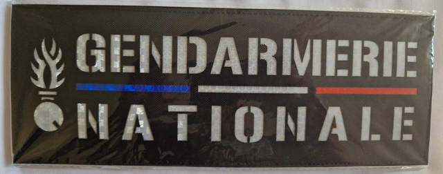 Flaps Lasercut Reflechissant Gendarmerie Nationale 