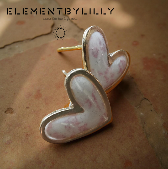 Boucles d&#039;oreilles &quot;rosée du matin&quot;