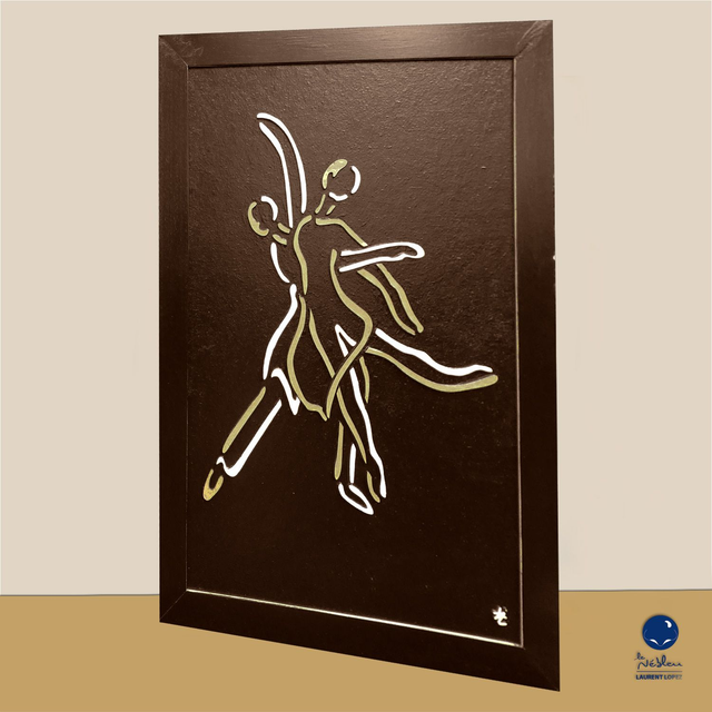 DN17 Danseurs entrelacés - 40x60cm
