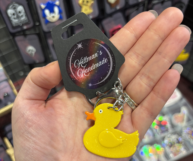 Shiny Duck Keychain