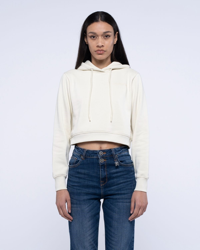 99377434 - RICHMOND X felpa donna cappuccio cropped