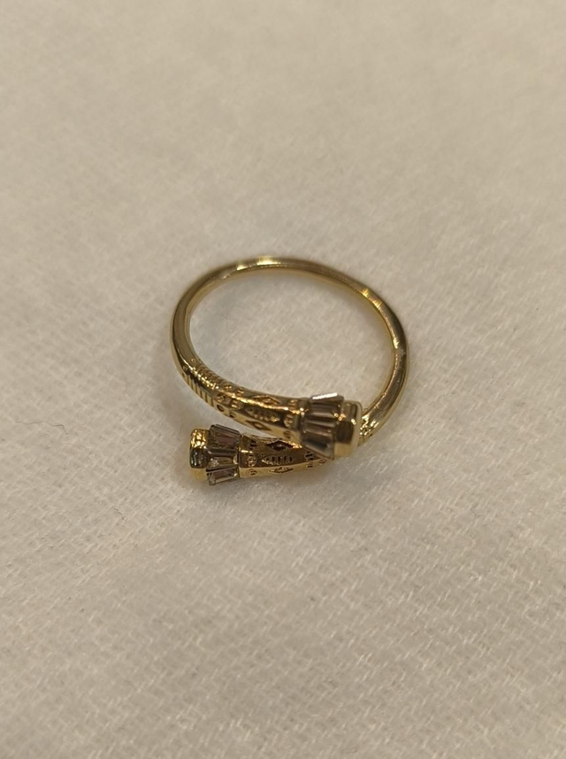 Bague vangovango cristal fumé