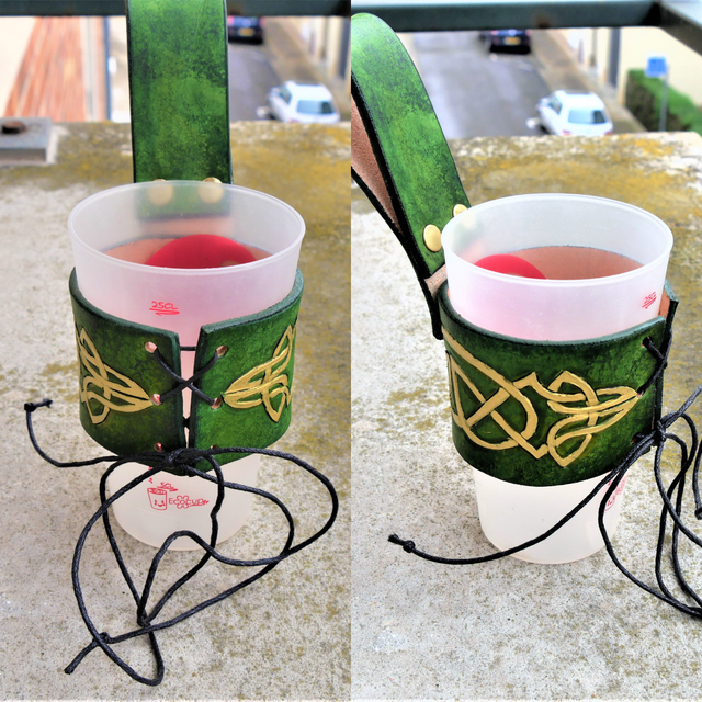 Porte-verre / Porte-corne Entrelacs 2