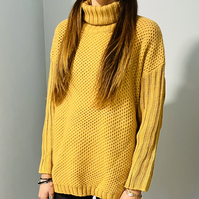 Pull col roulé - CAMEL 