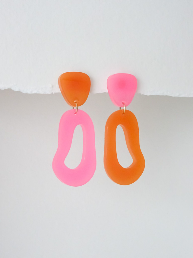 Bicolore : Rose &amp; Orange