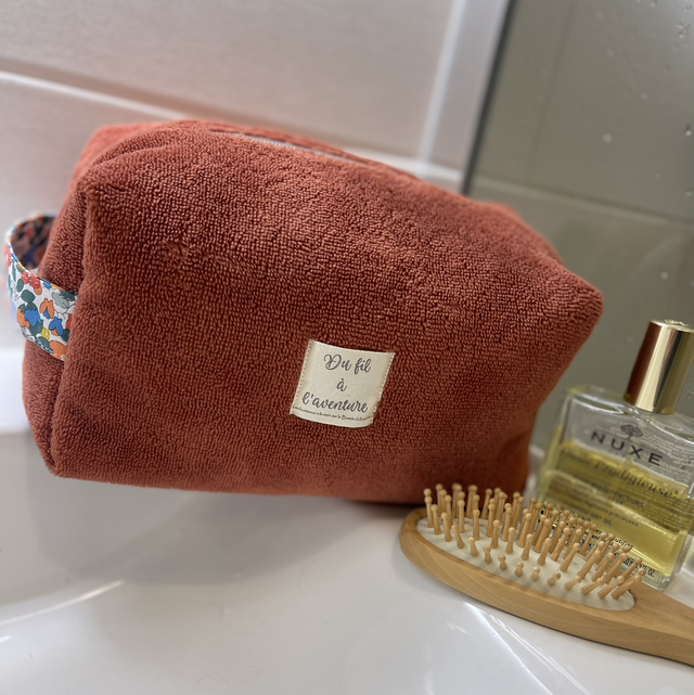 Trousse de toilette micro éponge de bambou