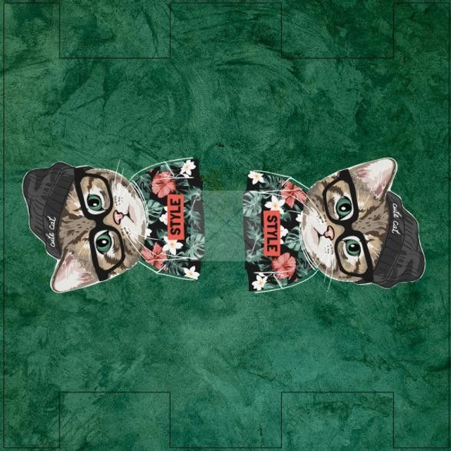 Panneau trousse carrée Chat 