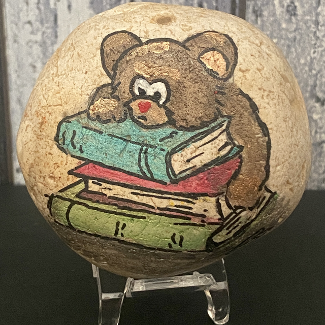 Nounours repu de lecture 