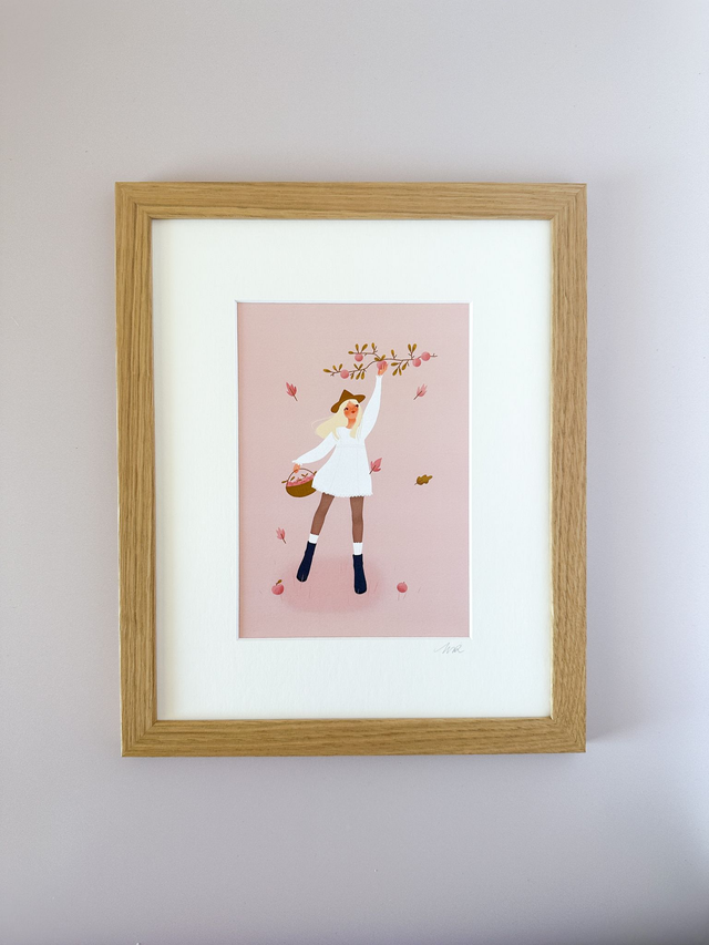 Affiche Cueillette d'automne