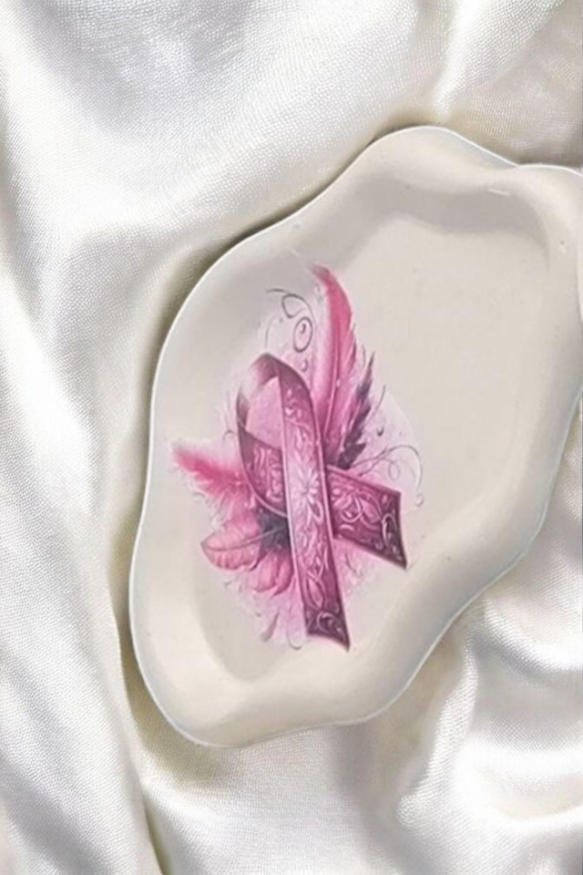 Plateau nuage octobre rose 