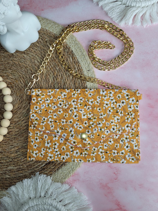 Sac florale jaune