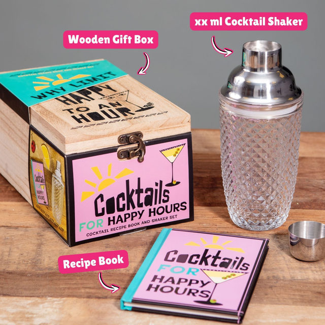 Happy Hours Cocktail Gift Set