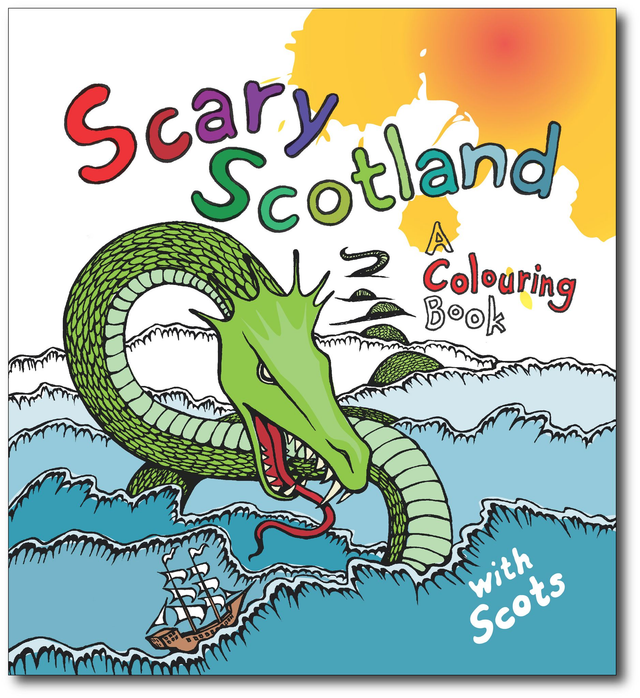 Scary Scotland: A Colouring Book