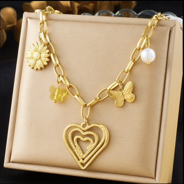 Collier breloques Iloa