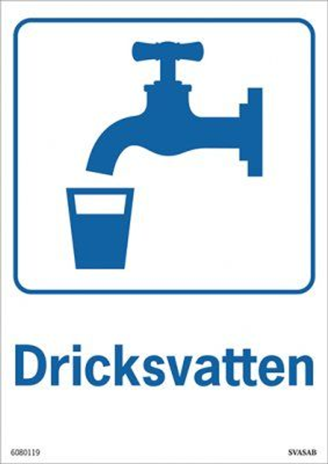 Vatten / Drinking water / Trinkwasser